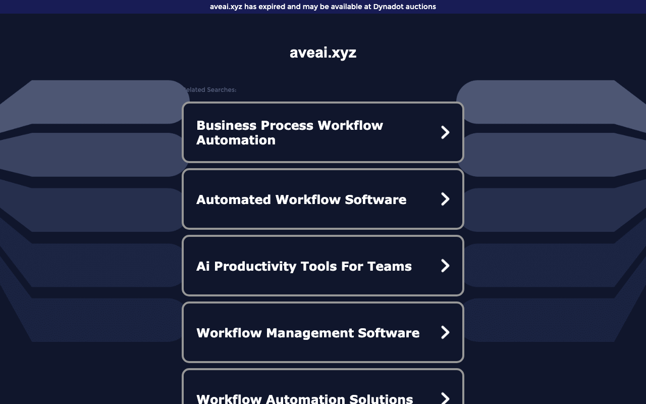 aveai homepage screenshot — Polymarket Other