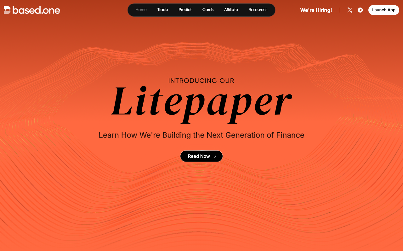Based homepage screenshot — Polymarket Aggregator