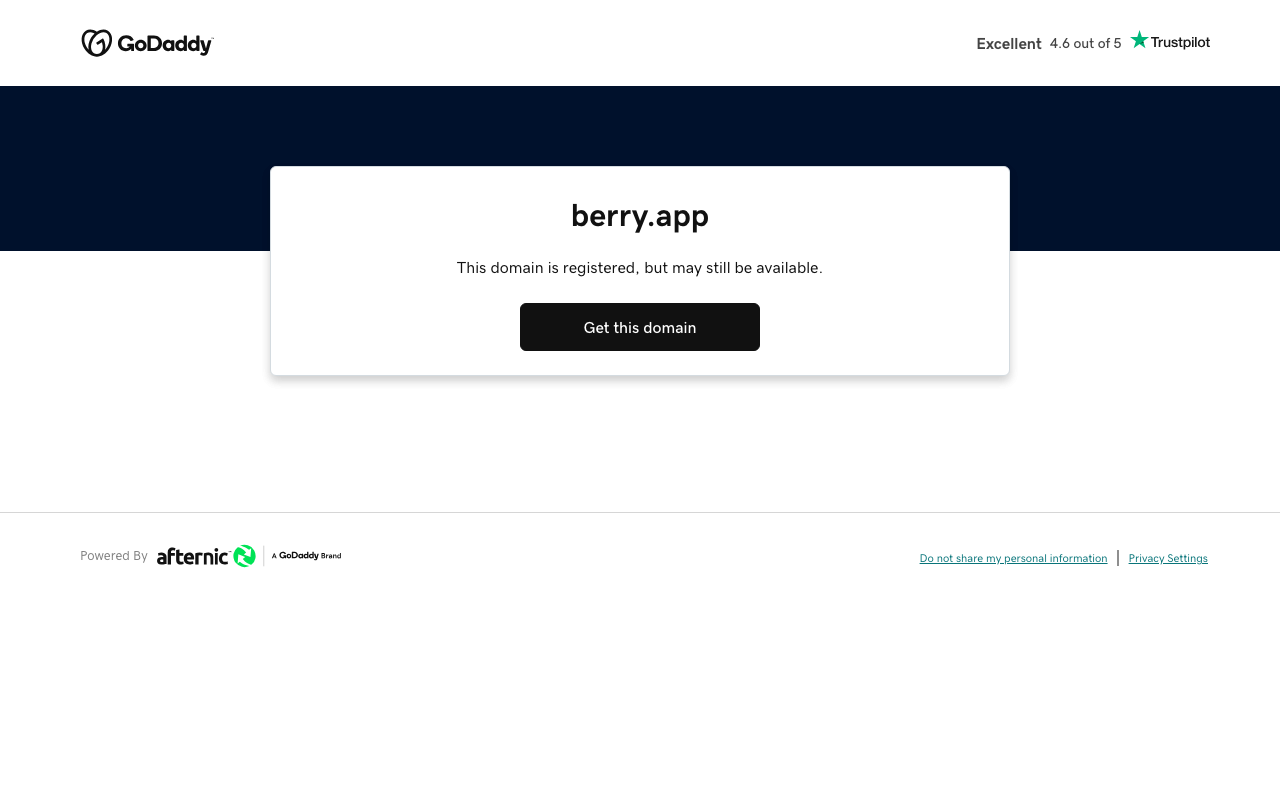 berry homepage screenshot — Polymarket Wallet