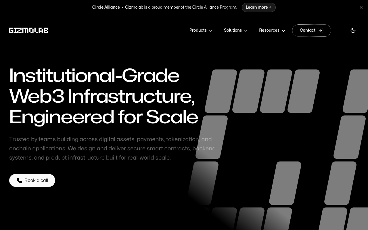 Gizmolab homepage screenshot — Polymarket Other
