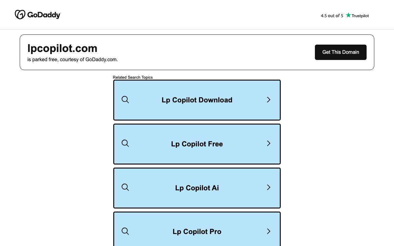 LP Copilot homepage screenshot — Polymarket Other