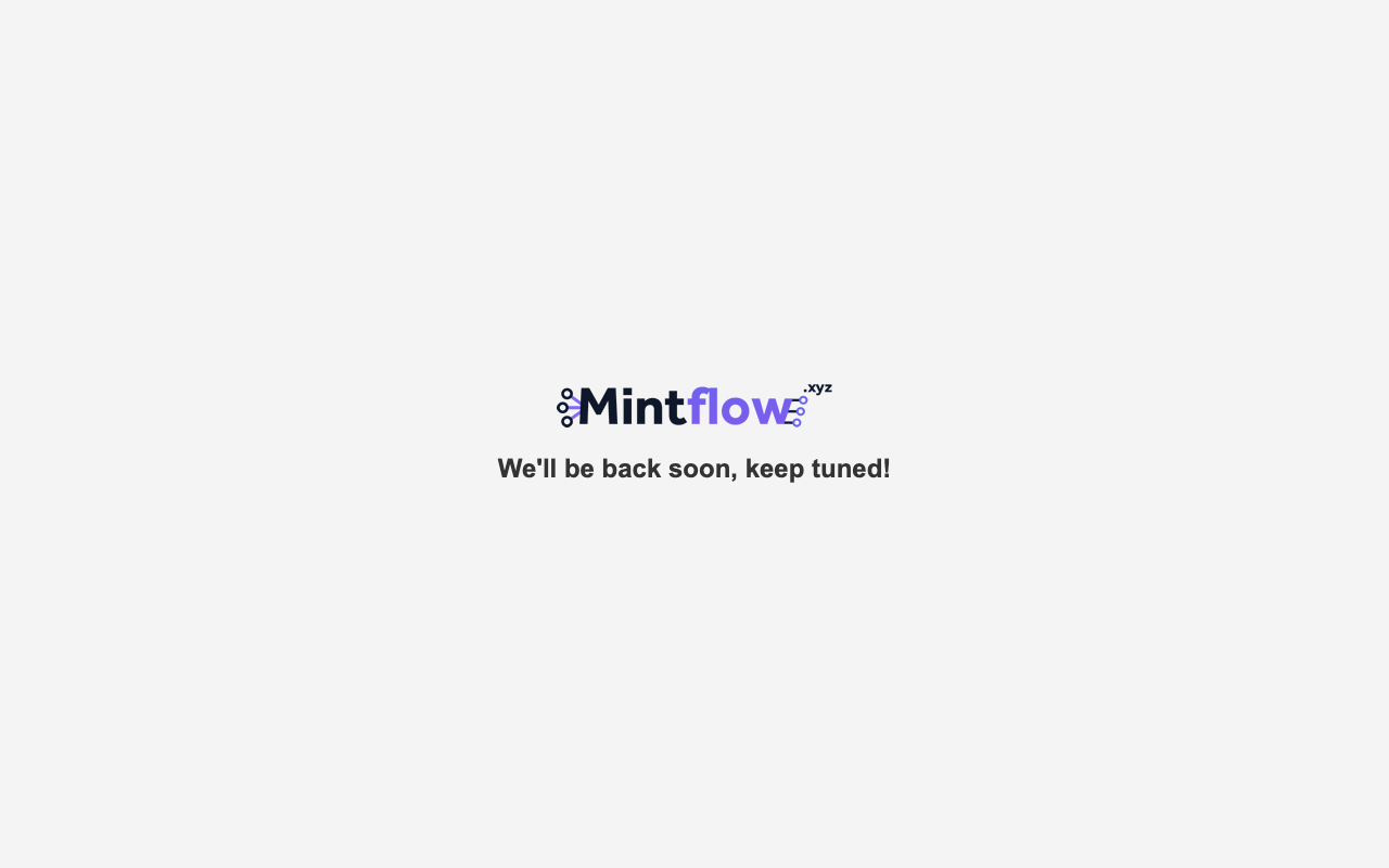 MintFlow.xyz homepage screenshot — Polymarket Other