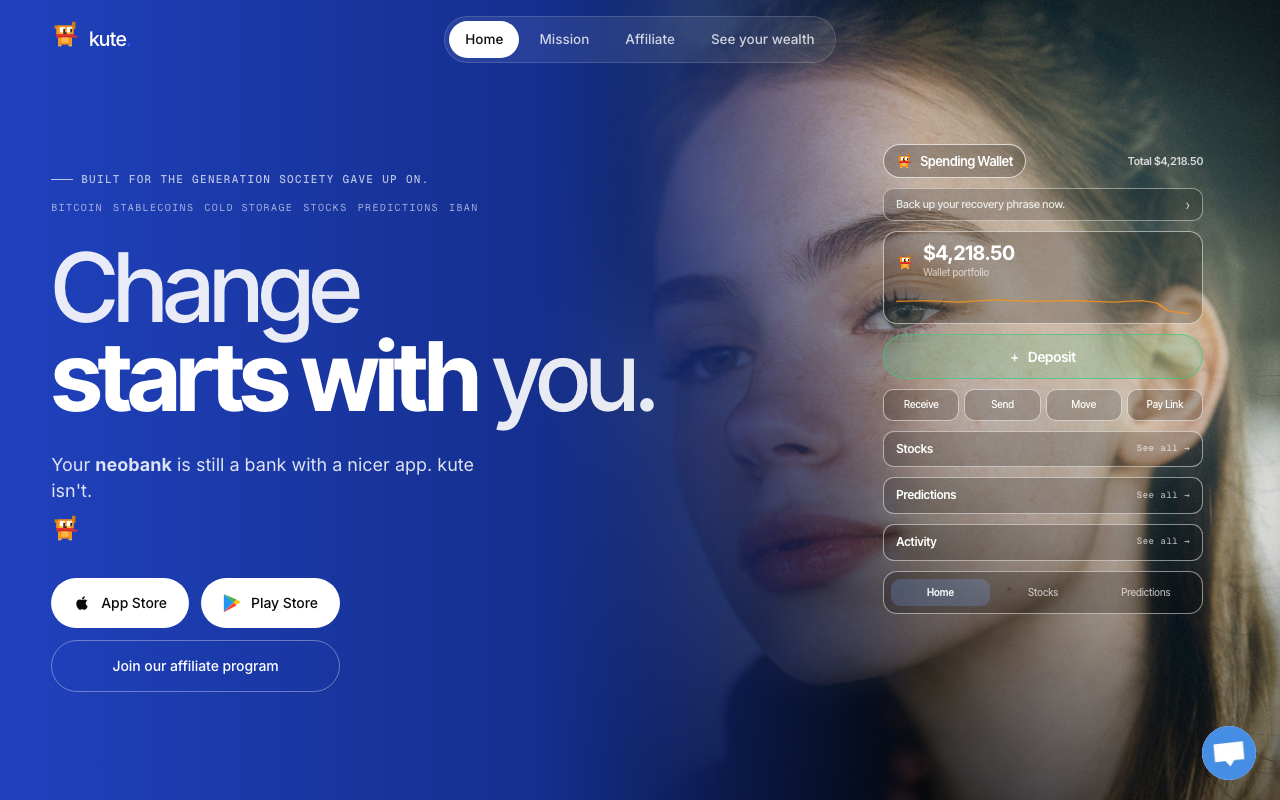 Rexmo homepage screenshot — Polymarket Wallet