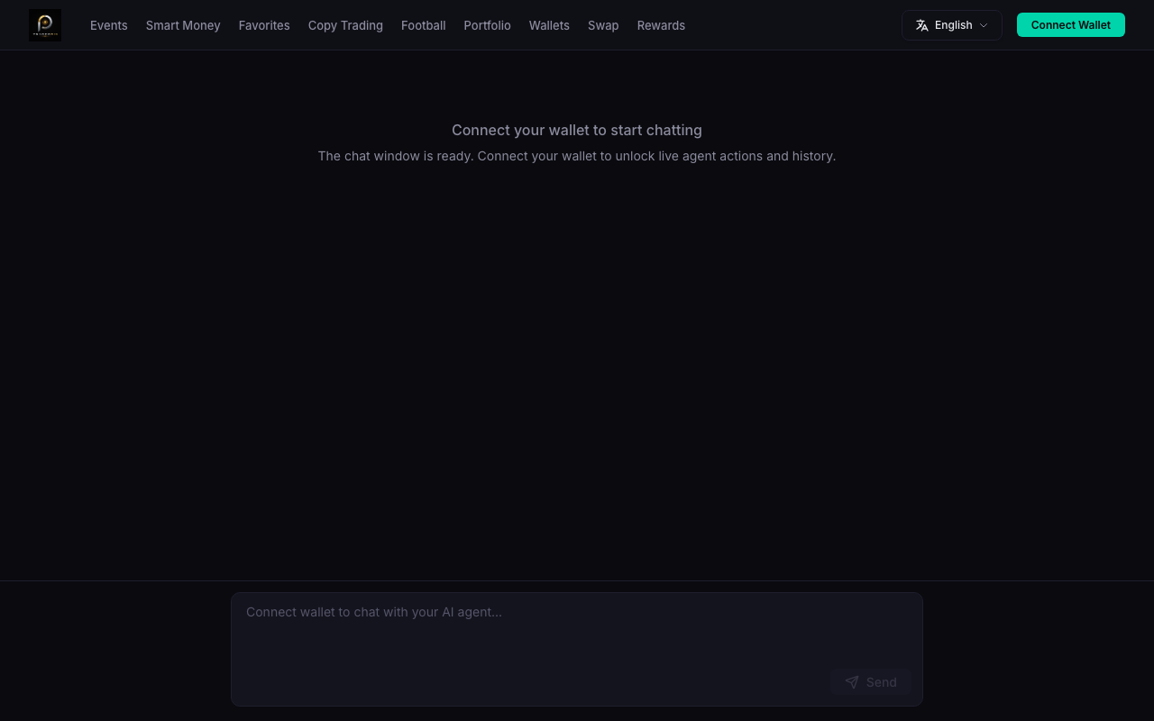 traderwin.fun homepage screenshot — Polymarket Other
